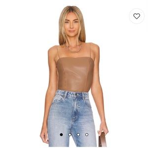 Heartloom Leather Top